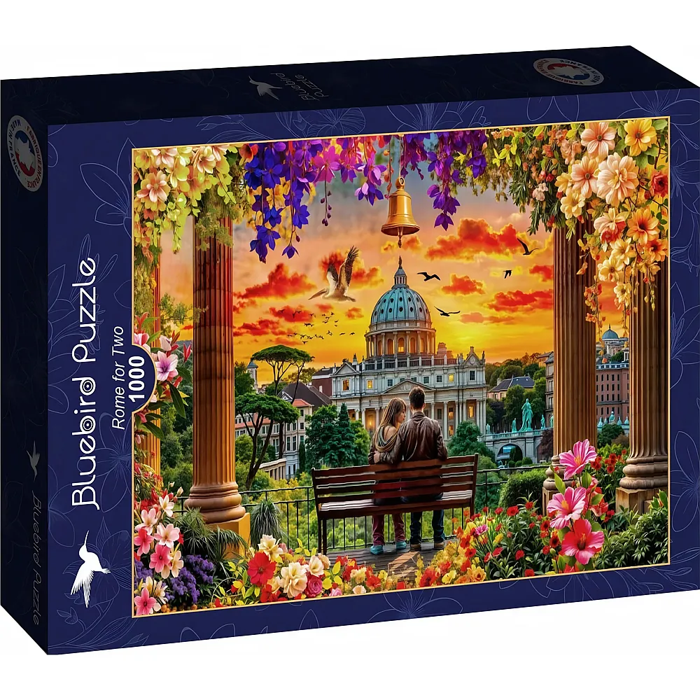 Bluebird Puzzle Puzzle 1000 Teile Rom zu Zweit