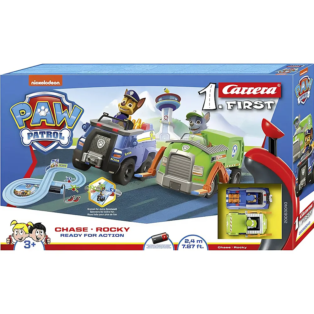 Carrera First Paw Patrol Ready for Action 2,4m