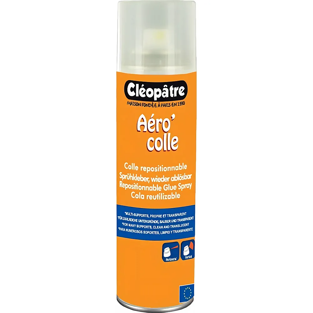 Cleopatre Aero'colle � Spruhkleber Wieder Ablosbar 250ml