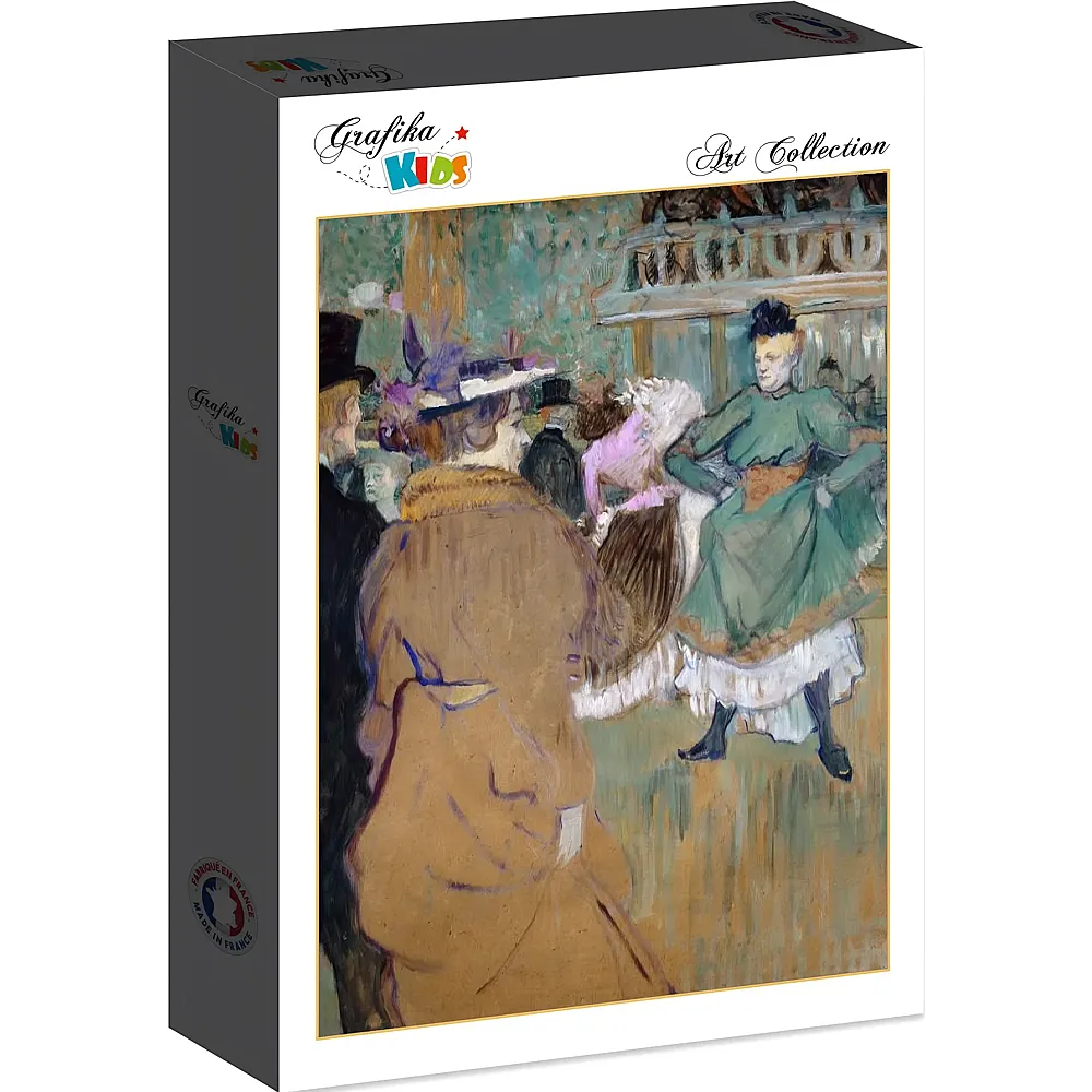Grafika Puzzle Art Collection Henri de Toulouse-Lautrec Grafika Kids Quadrille at the Moulin Rouge, 1892 - 24 Teile