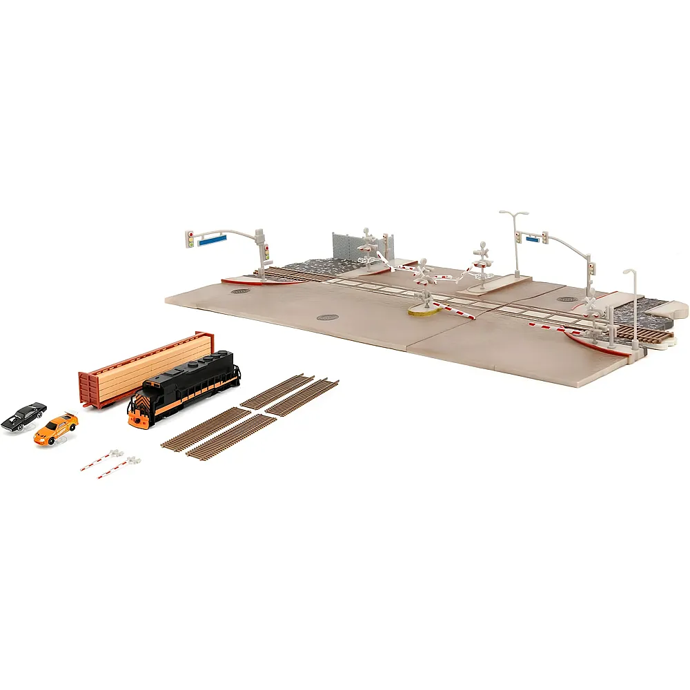 Jada Fast & Furious Nano Train Scene Diorama