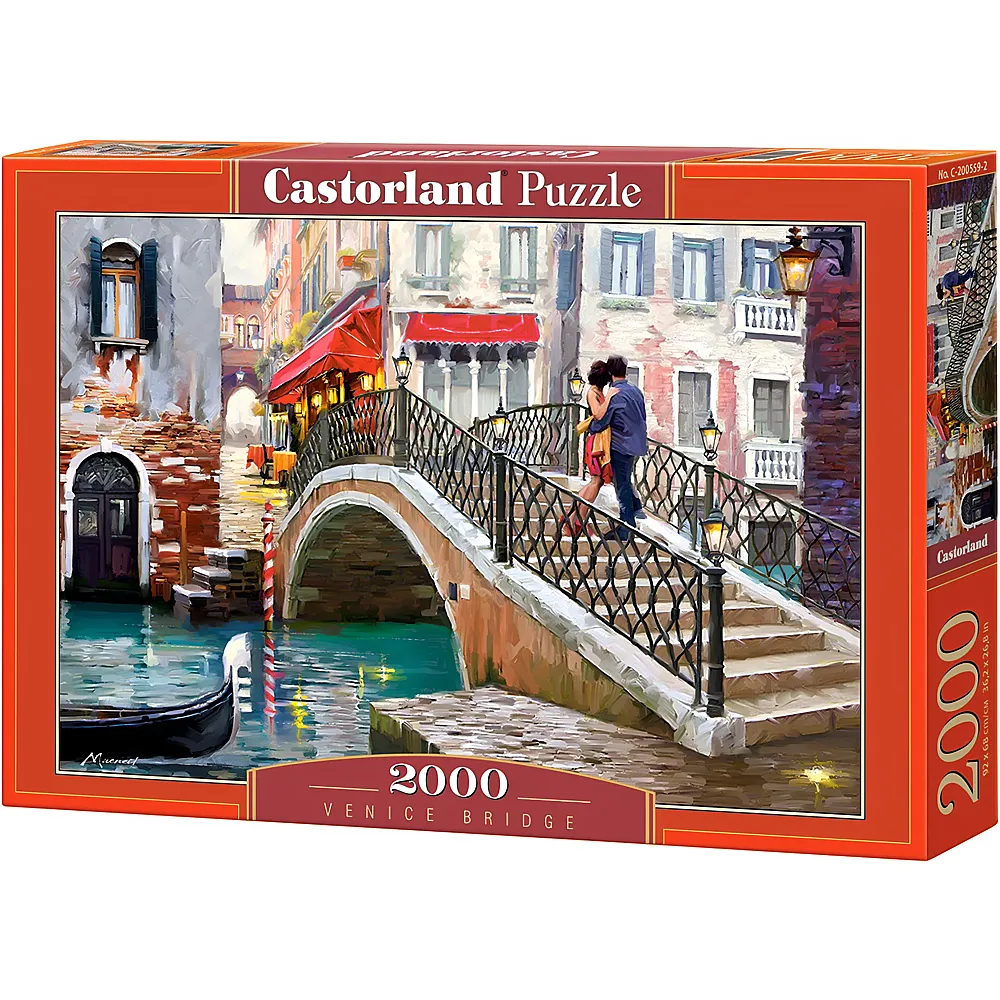 Castorland Puzzle Br�cke in Venedig - 2000 Teile