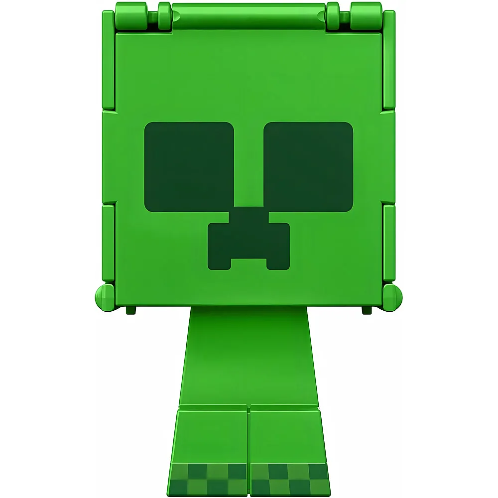 Mattel Minecraft Flippin' Figs Creeper + Geladener Creeper