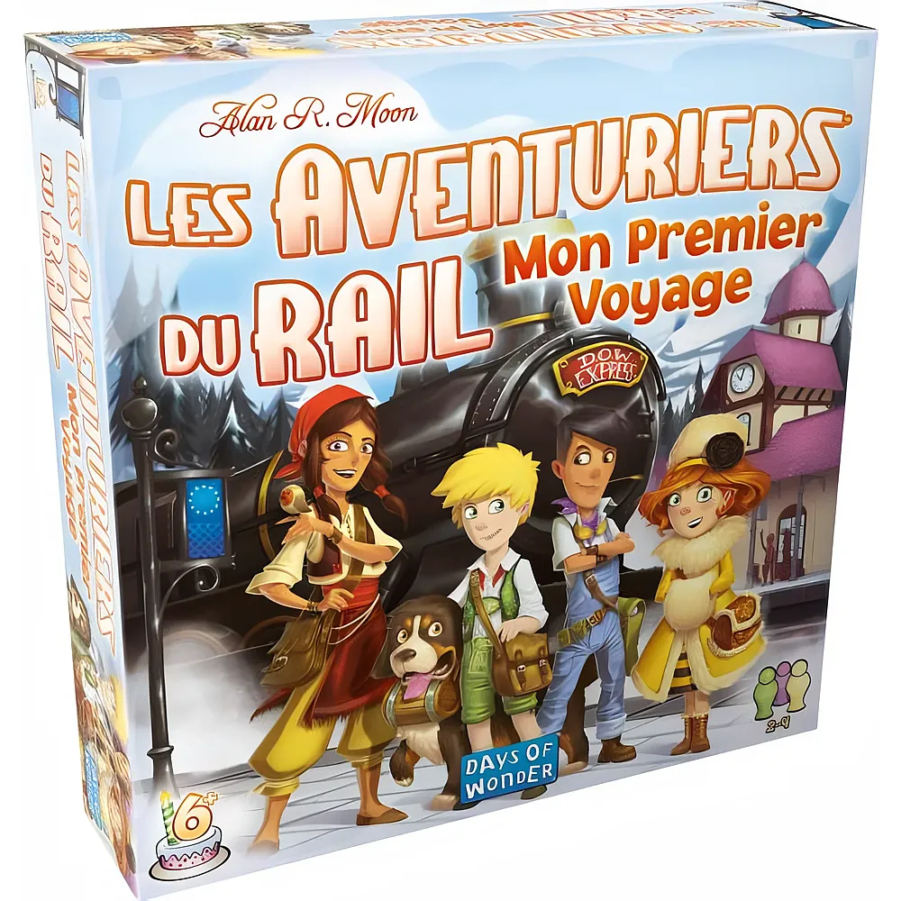 Space Cow Ttr Les Aventuriers DU Rail Europe- Premier Voyage Refresh 