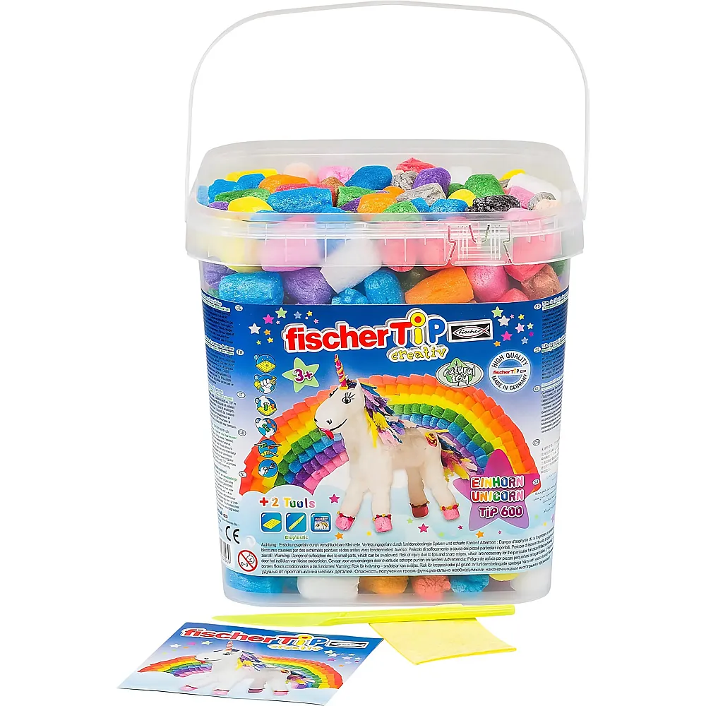 fischerTip Einhorn - 600 Teile