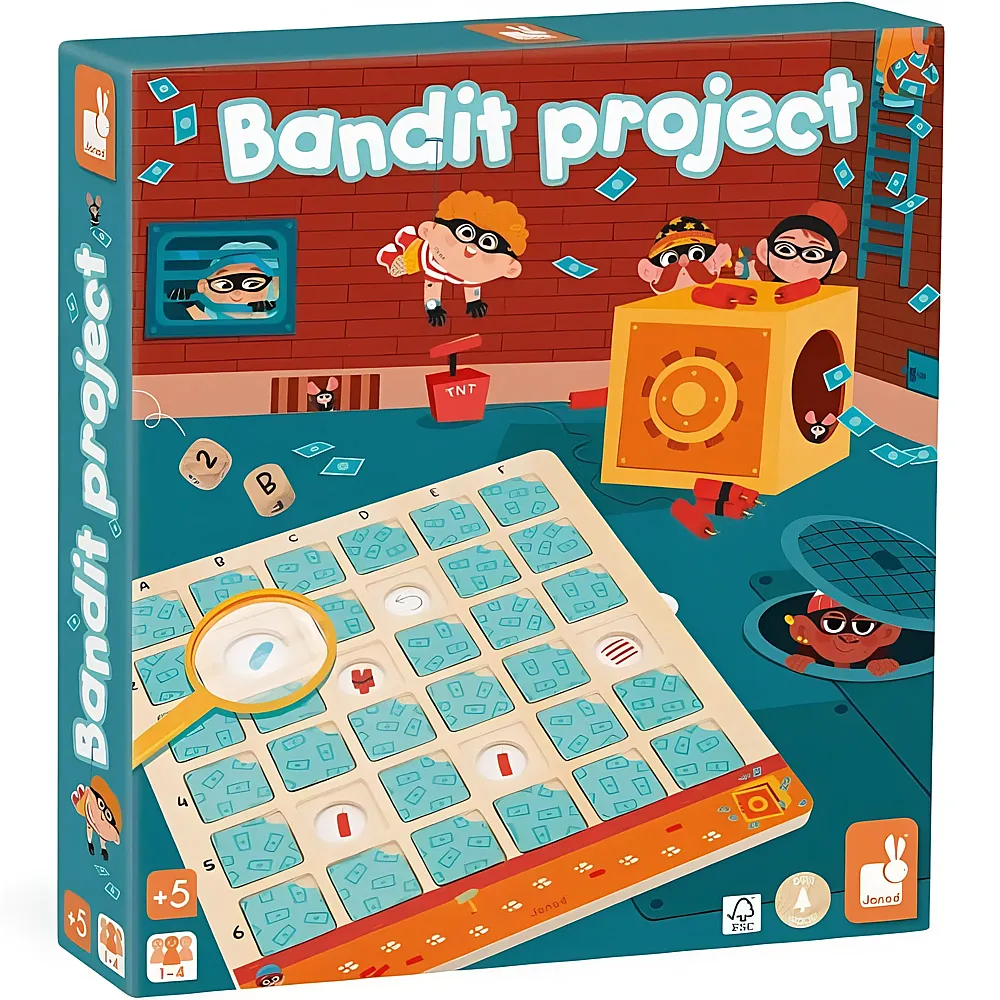 Janod Spiele Bandit Project