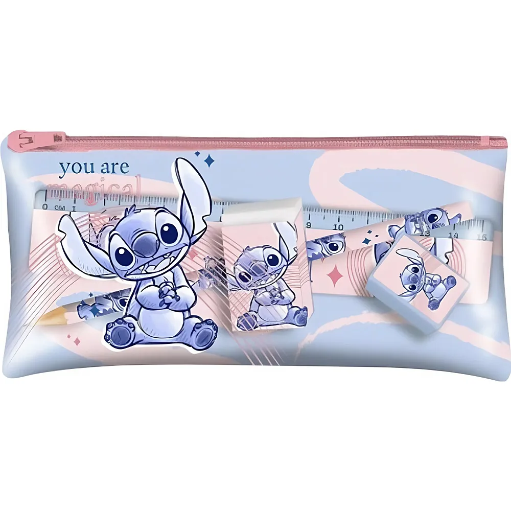 Kids Licensing Lilo & Stitch Schreibset inkl. Etui - Schule & Kindergarten