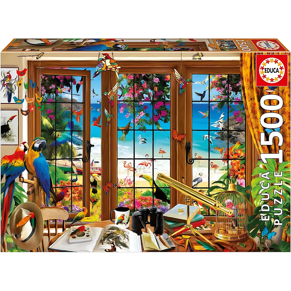 Educa Puzzle Beobachterfenster - 1500 Teile