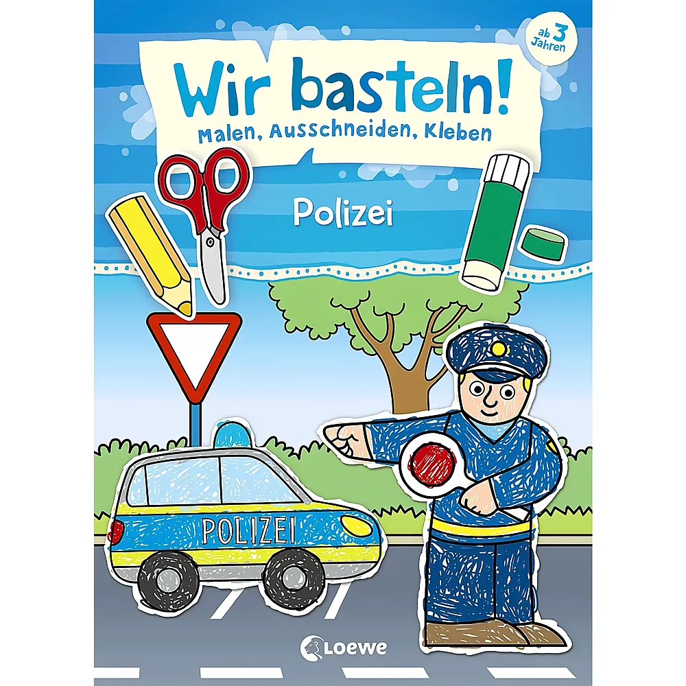 Loewe Wir basteln Polizei
