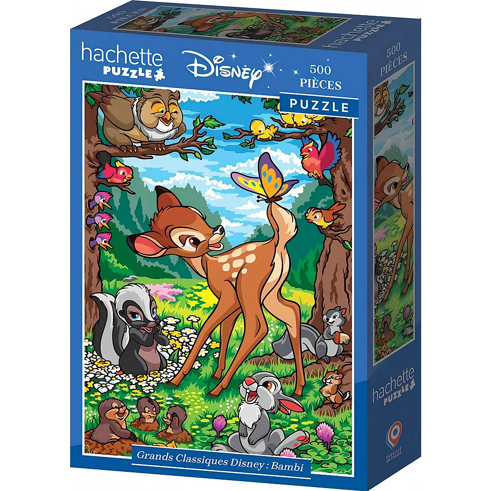 Hachette Puzzle Grands Classiques Disney : Bambi 500Teile