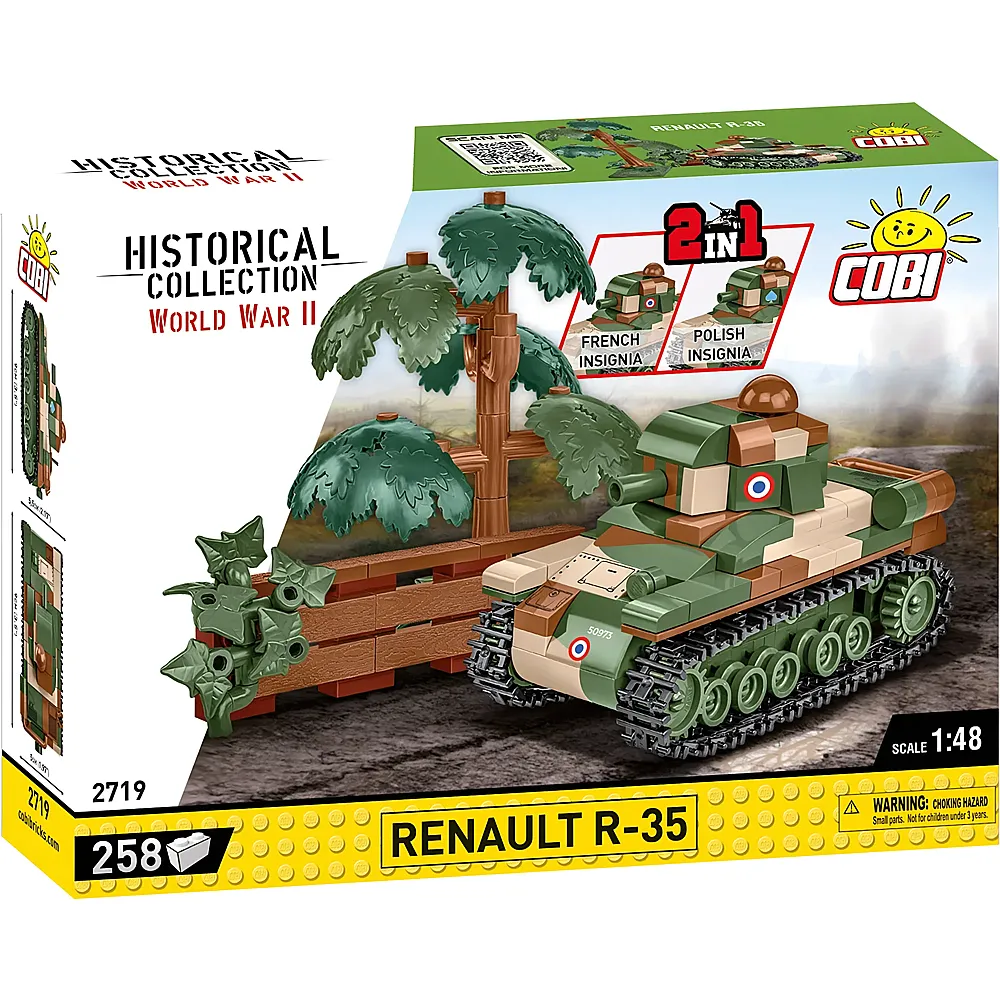 COBI Historical Collection Renault R35 2719