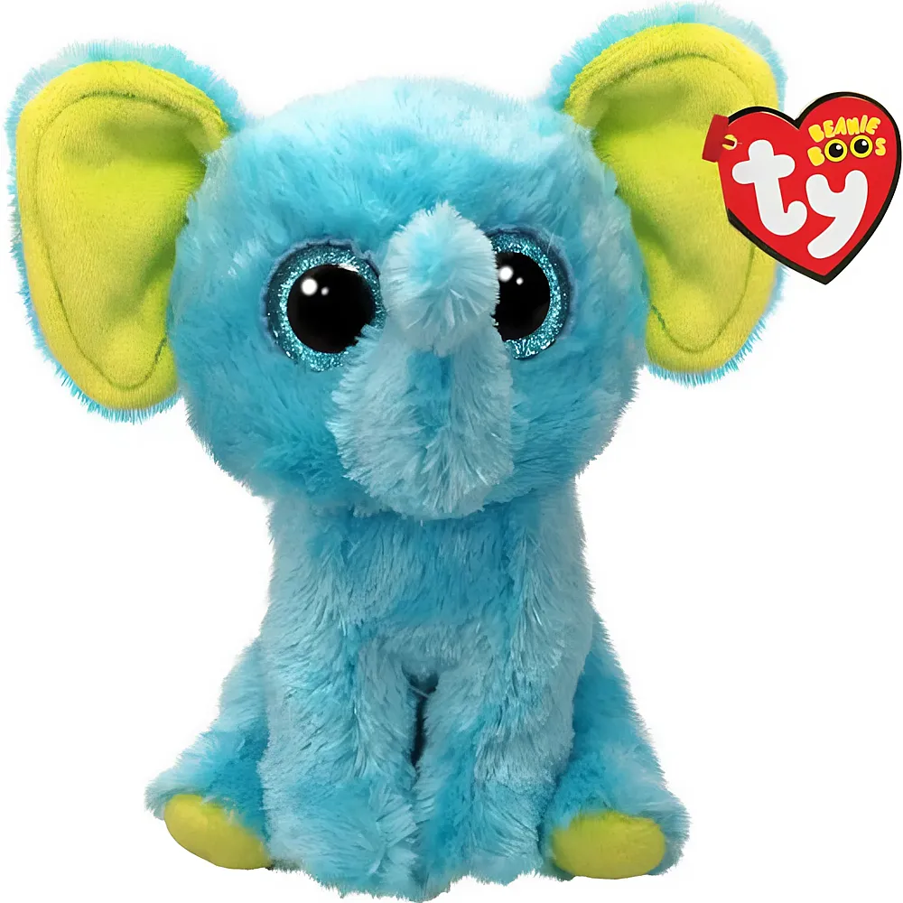 meinspielzeug - Ty Beanie Boos Trunkles der Elefant - 15 cm | Wildtiere Pl�sch