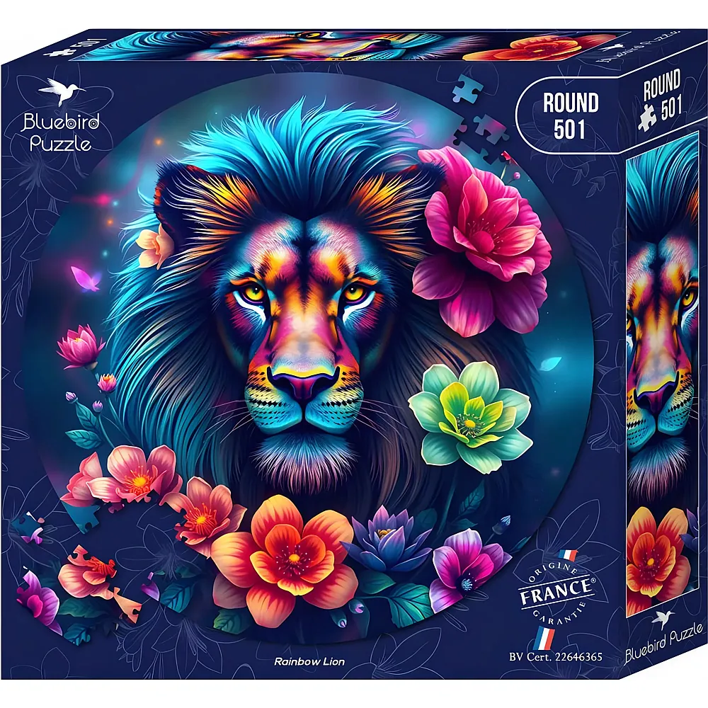 Bluebird Puzzle Rainbow Lion 501Teile