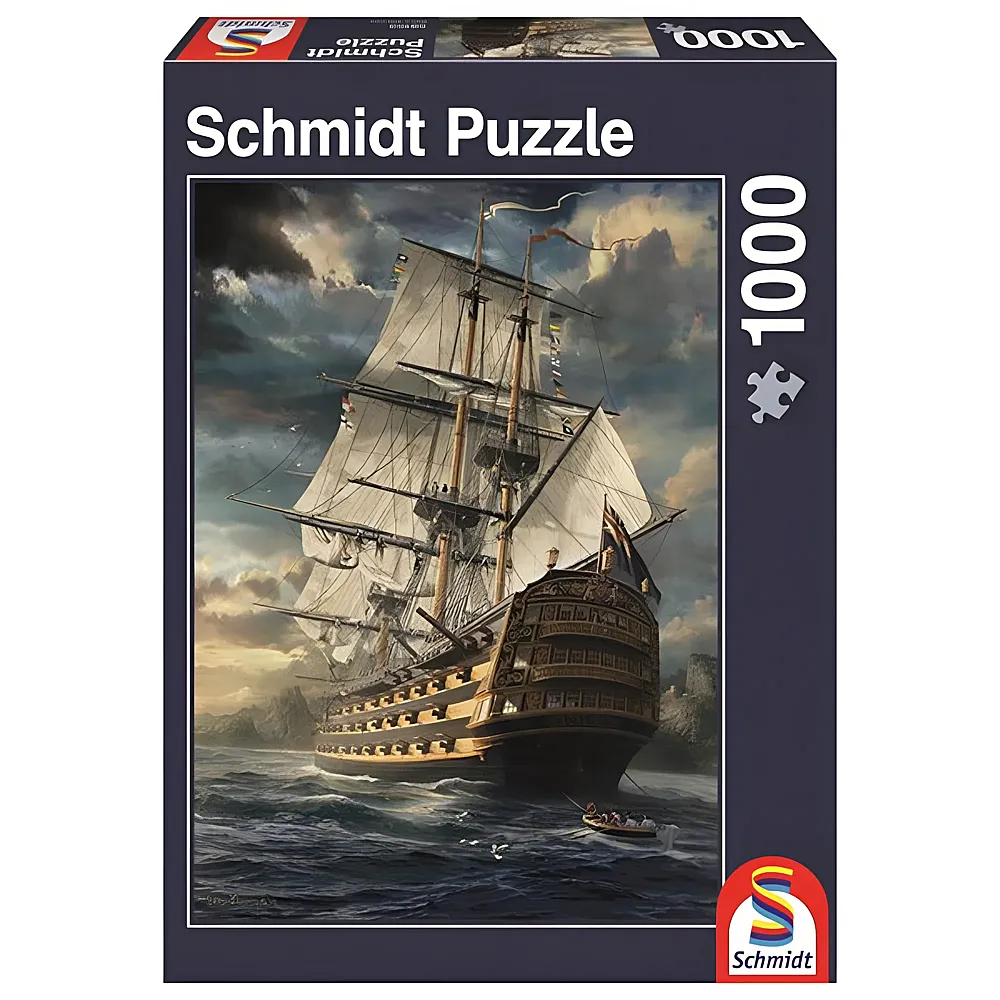 Schmidt Puzzle Segel gesetzt 1000Teile
