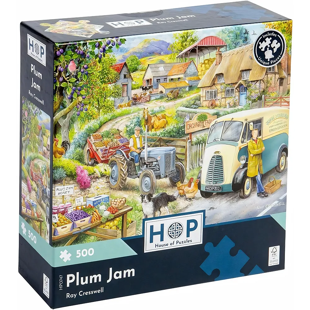 HOP - House of Puzzles Plum Jam 500Teile