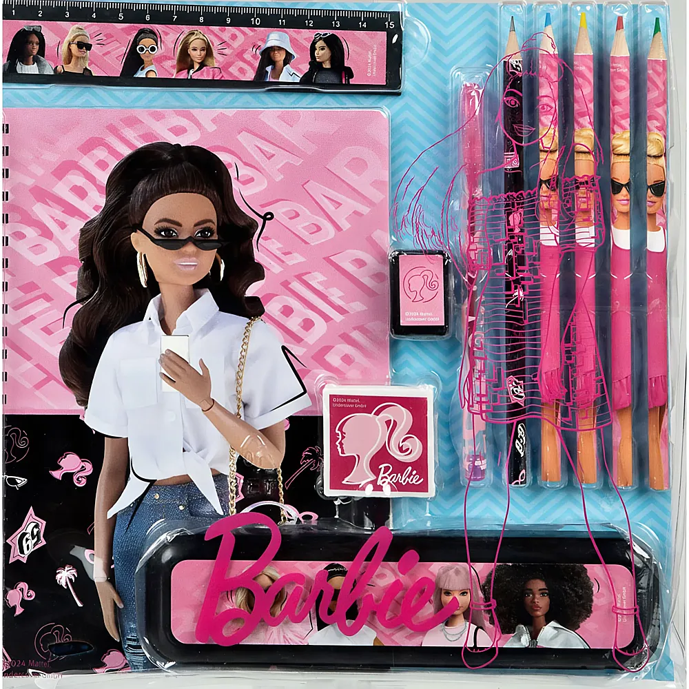Undercover Barbie Schreibset
