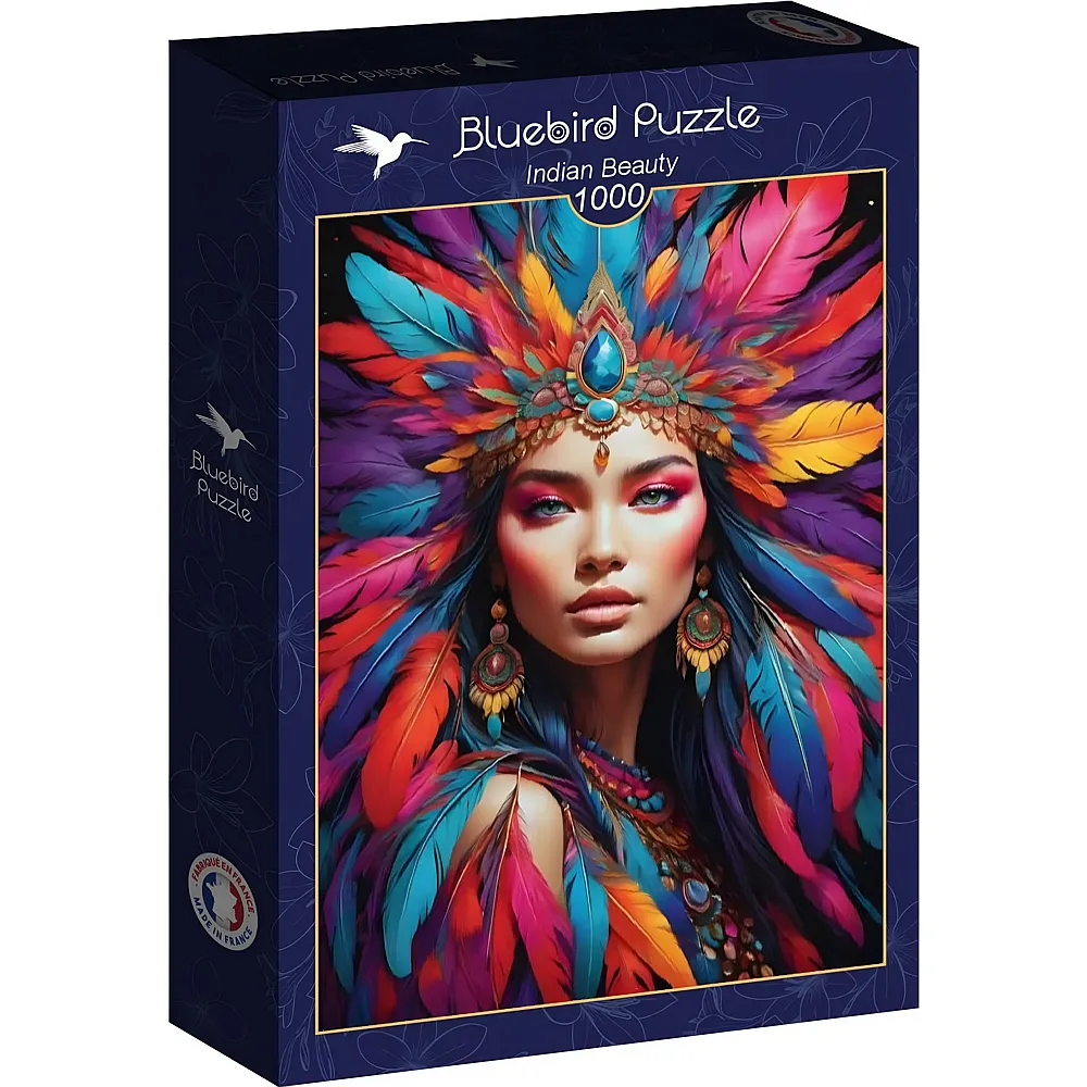 Bluebird Puzzle Indian Beauty - 1000 Teile