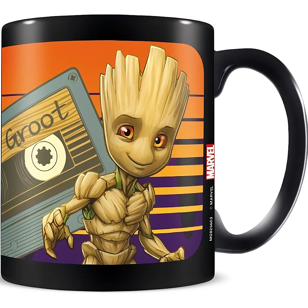 meinspielzeug - Pyramid Tasse Guardians of the Galaxy Groot Sunset 315ml | Essen & Trinken