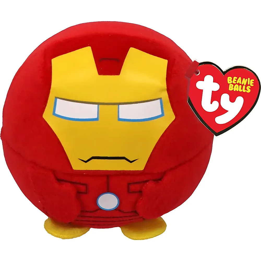 meinspielzeug - Ty Puffies Iron Man 10cm Avengers | Lizenzfiguren Pl�sch