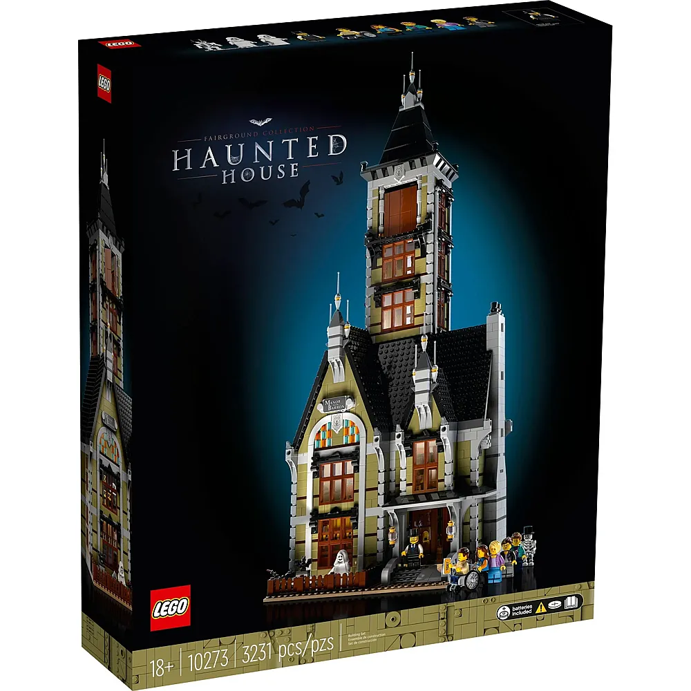 LEGO Icons Geisterhaus auf dem Jahrmarkt 10273