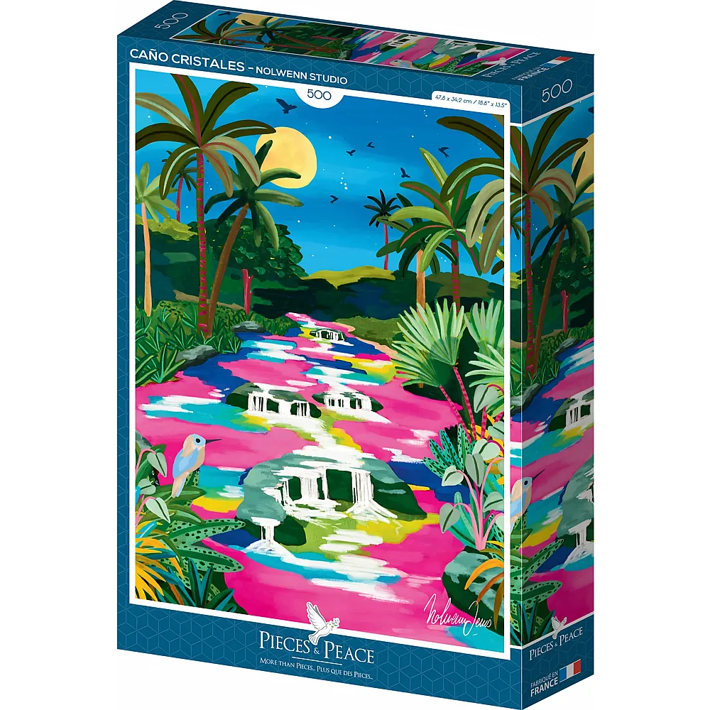 Pieces & Peace Puzzle Ca�o Cristales - 500 Teile