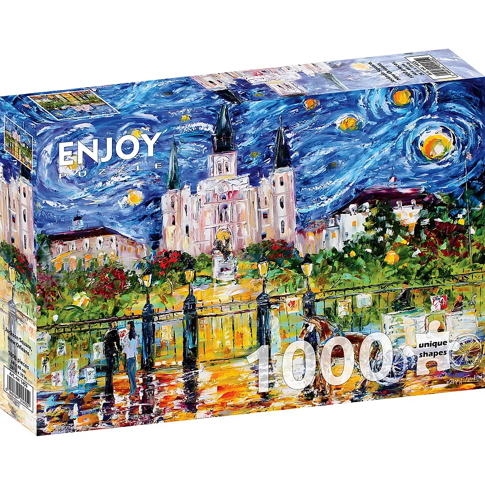 Enjoy Puzzle Jackson Square, New Orleans - 1000 Teile