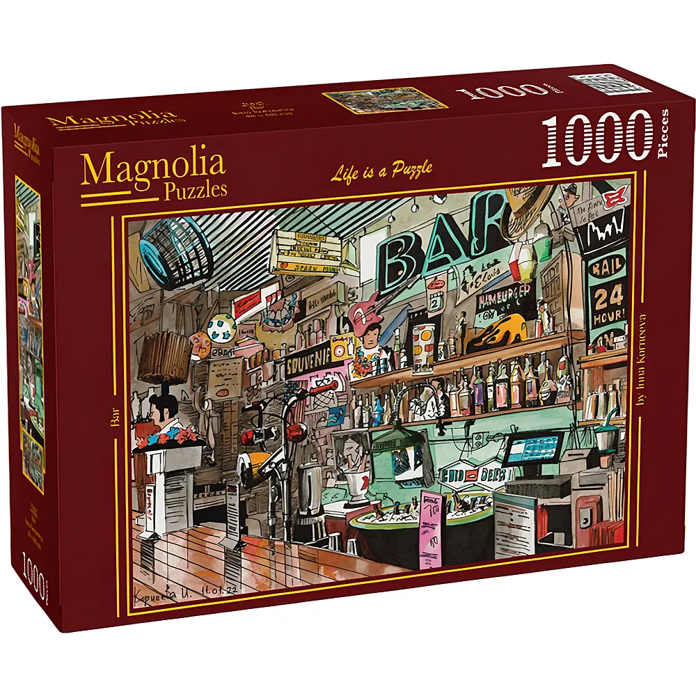 Magnolia Puzzle Bar 1000Teile