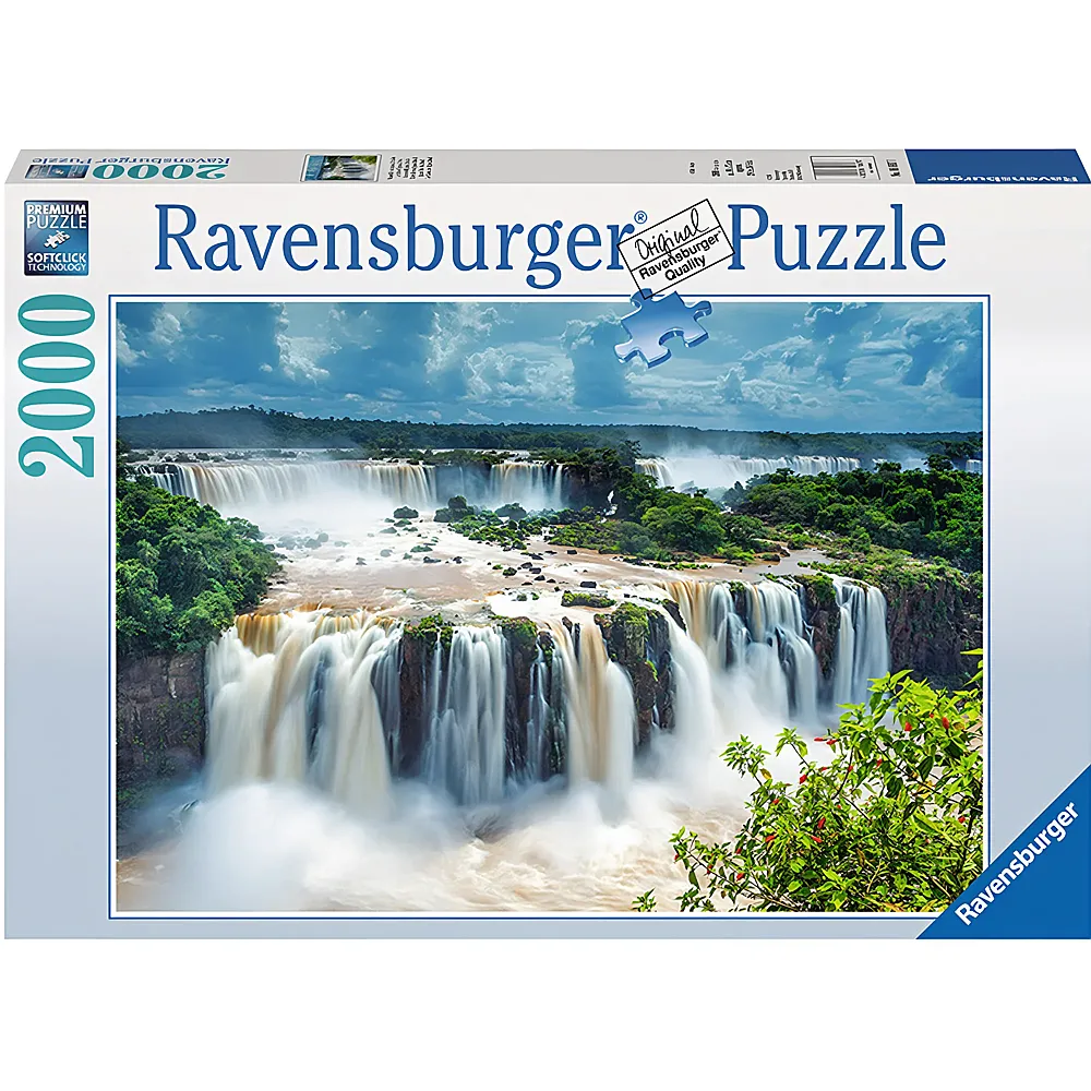Ravensburger Puzzle Wasserflle von Iguazu, Brasilien 2000Teile