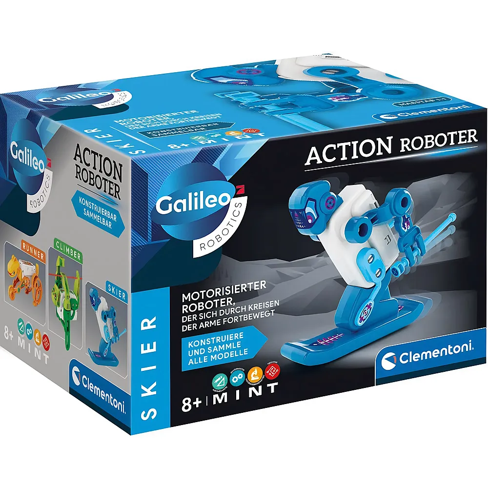 Clementoni Galileo Action Roboter - Skier
