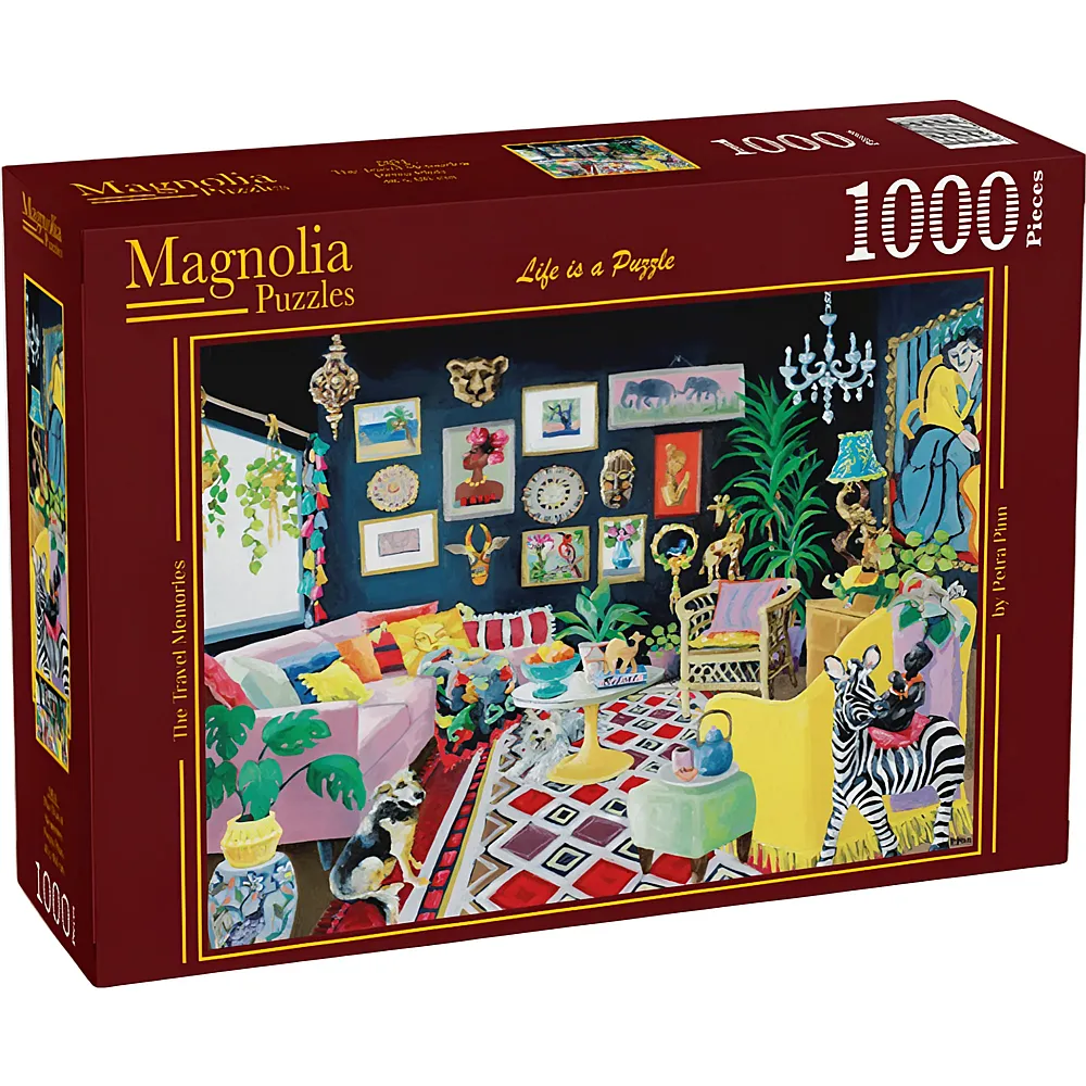 Magnolia Puzzle Die Reiseerinnerungen 1000Teile