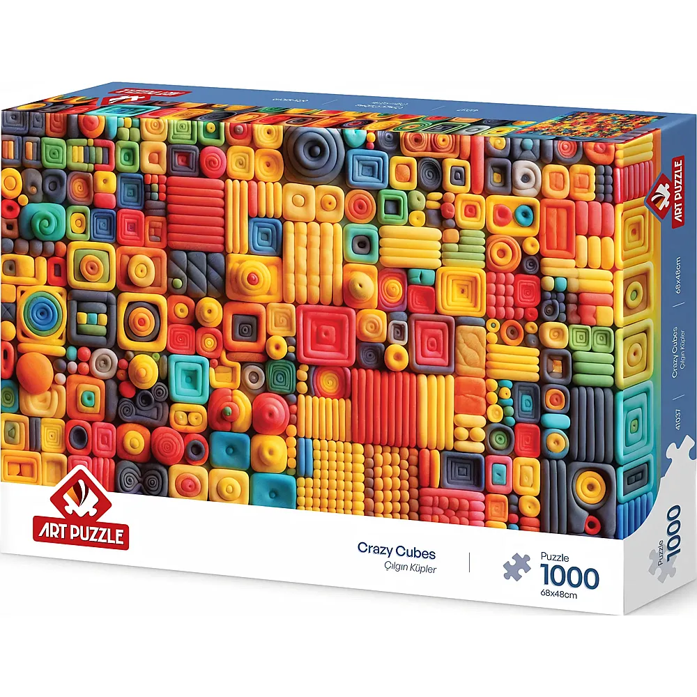 Art Puzzle Crazy Cubes - 1000 Teile