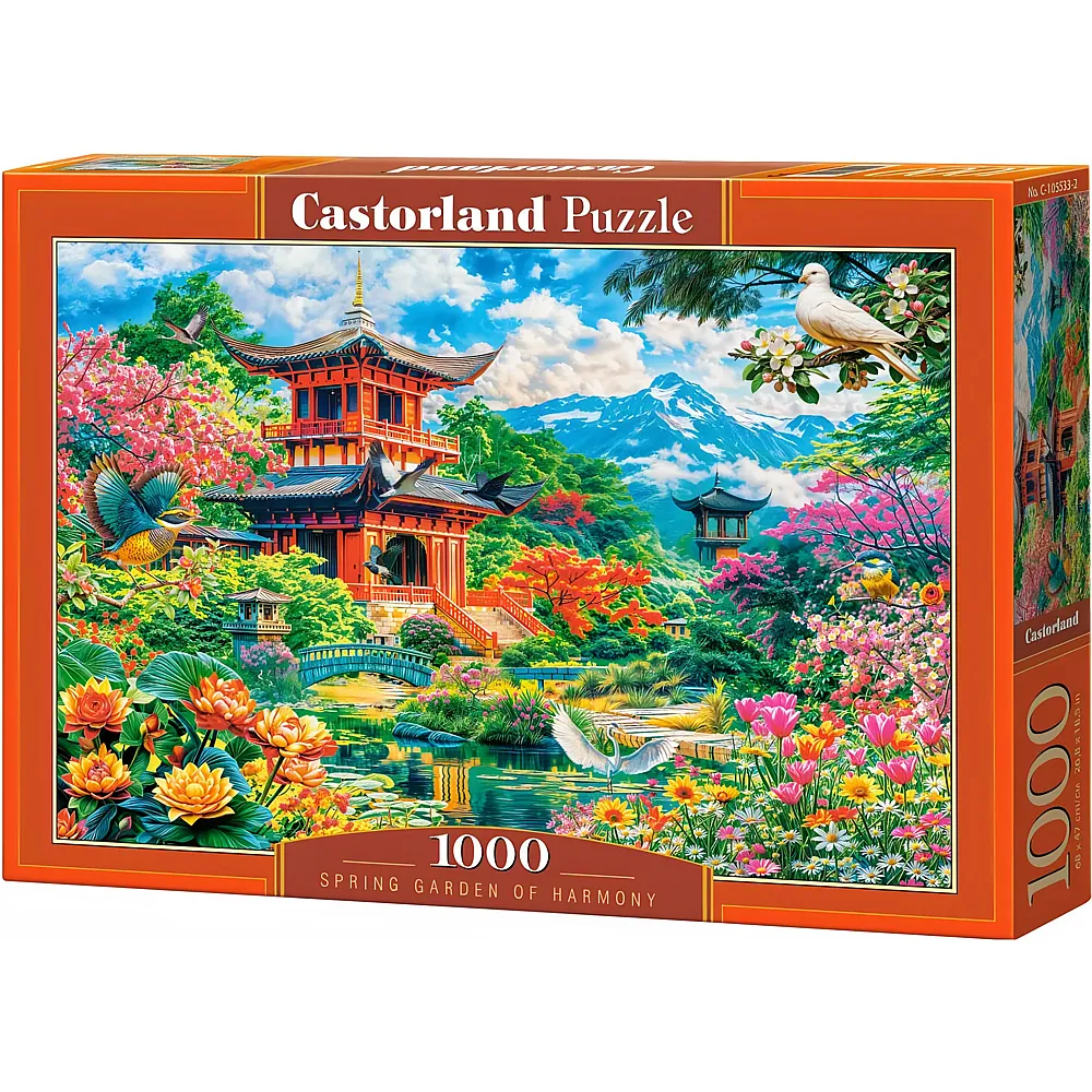 Castorland Puzzle Fr�hlingsgarten der Harmonie - 1000 Teile