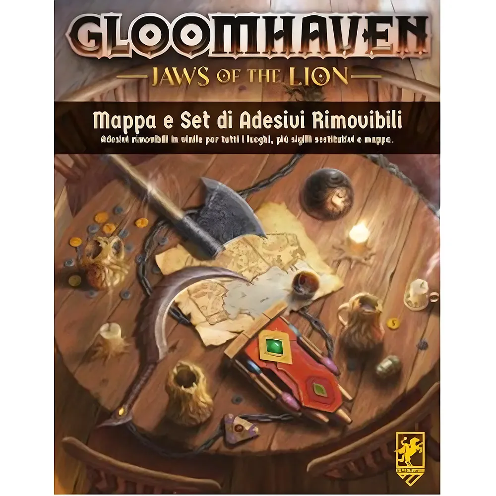 Asmodee Gloomhaven 2A Ed. Jaws OF The Lion Removable Sticker Set it