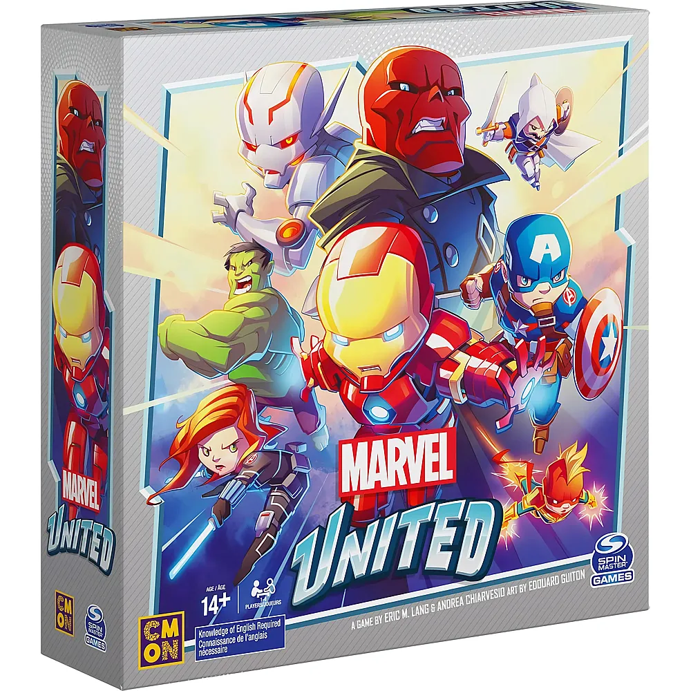 CMON Marvel United Super Hero Cooperative Strategy Card Game - English