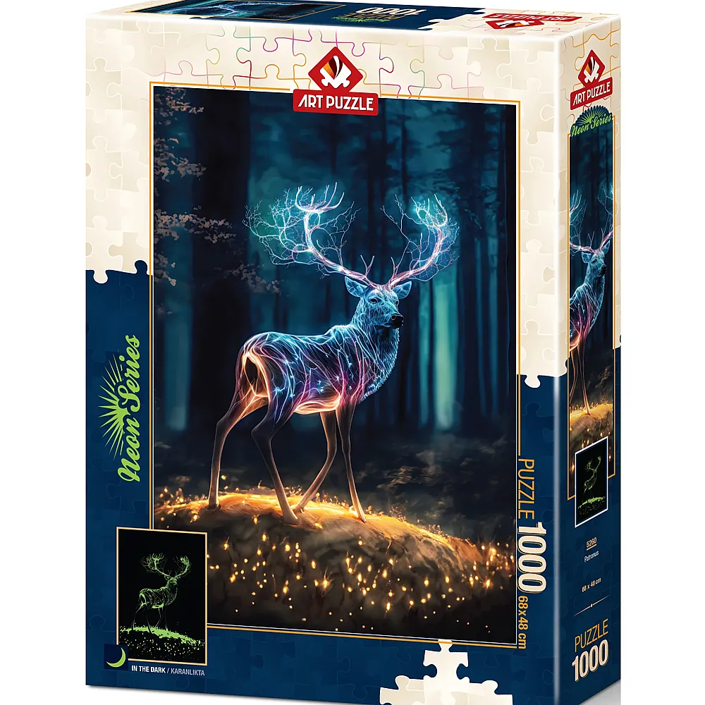 Art Puzzle Neon Puzzle - Patronus - 1000 Teile