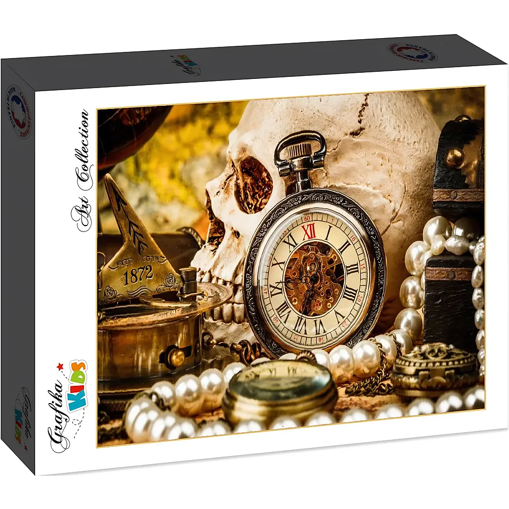 Grafika Puzzle Art Collection Grafika Kids Vintage Travel - 12 Teile