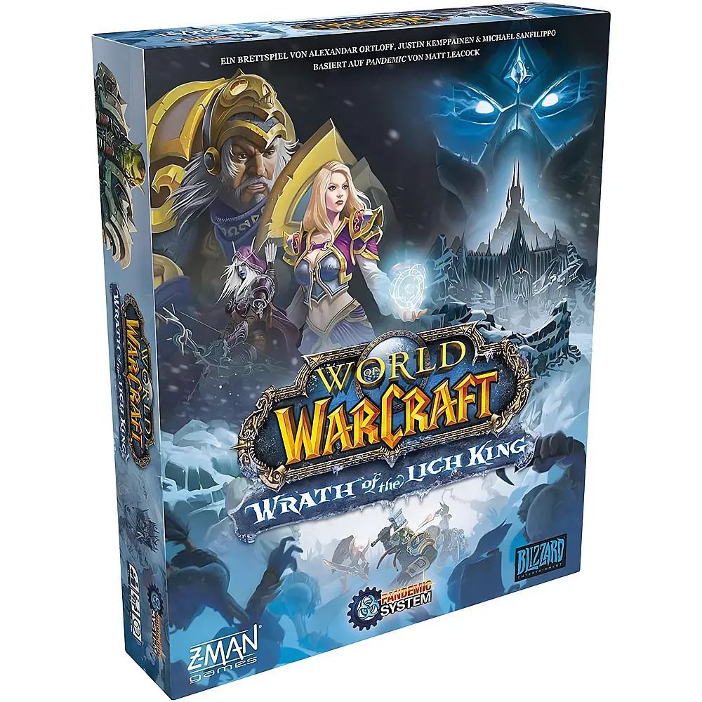 ZMan Brettspiel World of Warcraft: Wrath of the Lich King - Deutsch