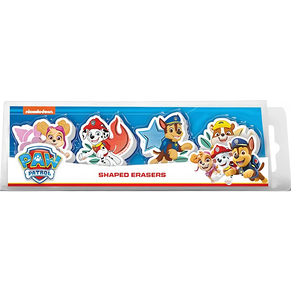 Sombo Paw Patrol Radiergummi-Set 4 St�ck - Suche