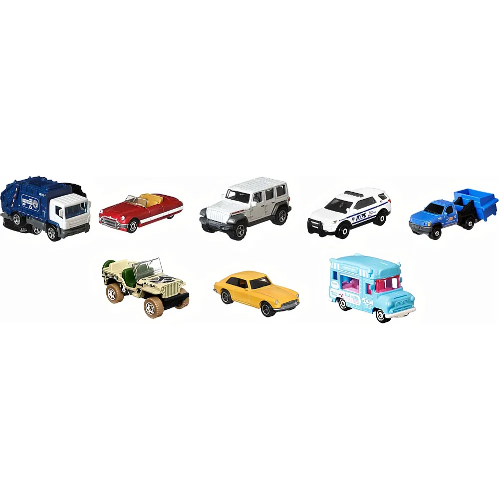 Matchbox Autos Sortiment 1-75 - Brands