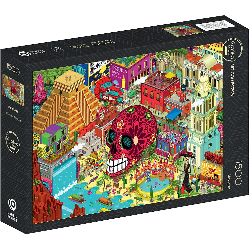 Grafika Puzzle Art Collection Mexique 1500Teile