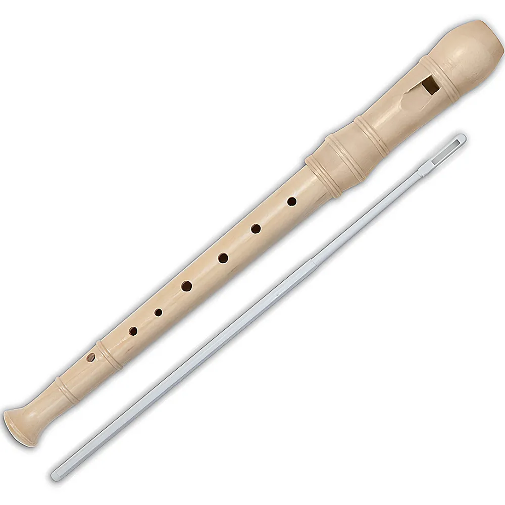 Bontempi Holz-Blockfl�te mit Sopran-Einstimmung | Blasinstrumente
