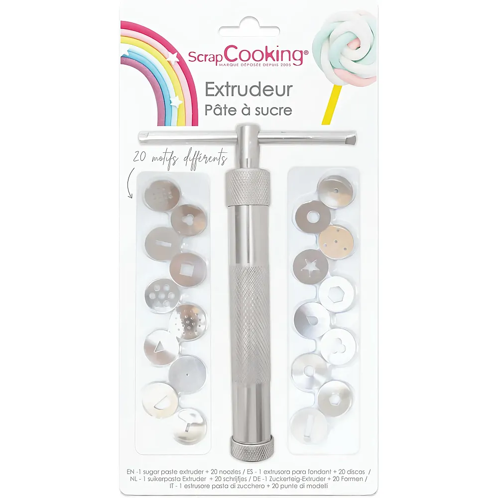 Scrapcooking Fondant Extruder