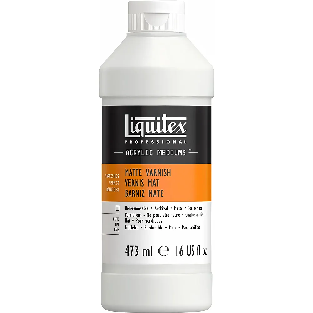 Liquitex Lqx Acryl Matter Firnis 237ml - Suche