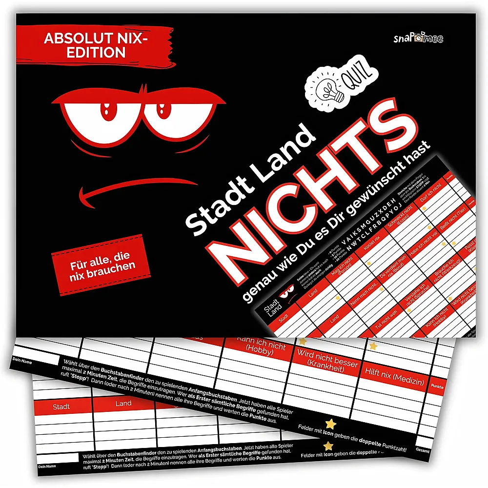 Fotospiel Stadt Land Nichts by snaPmee