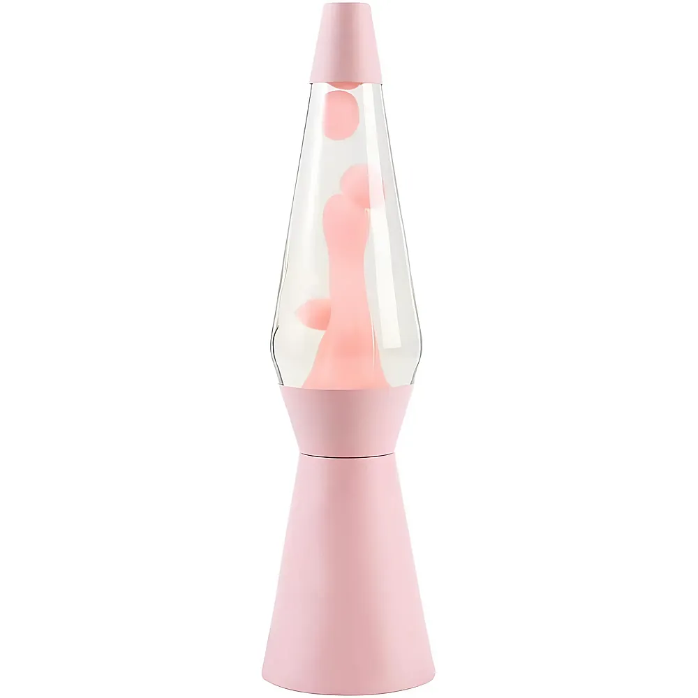 i-total Fl�ssige Lavalampe Pastell Rosa Spaceship - 40 cm