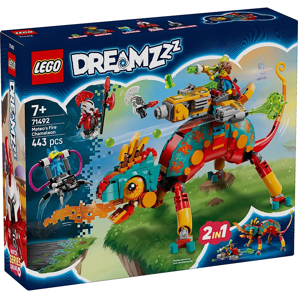LEGO DREAMZzz Mateos Feuer-Cham�leon 71492