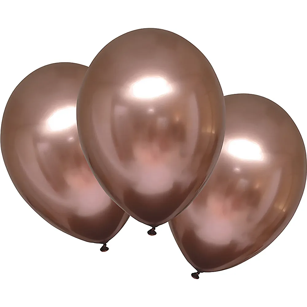Amscan Ballons Satin Luxe Rose 6Teile | Kindergeburtstag