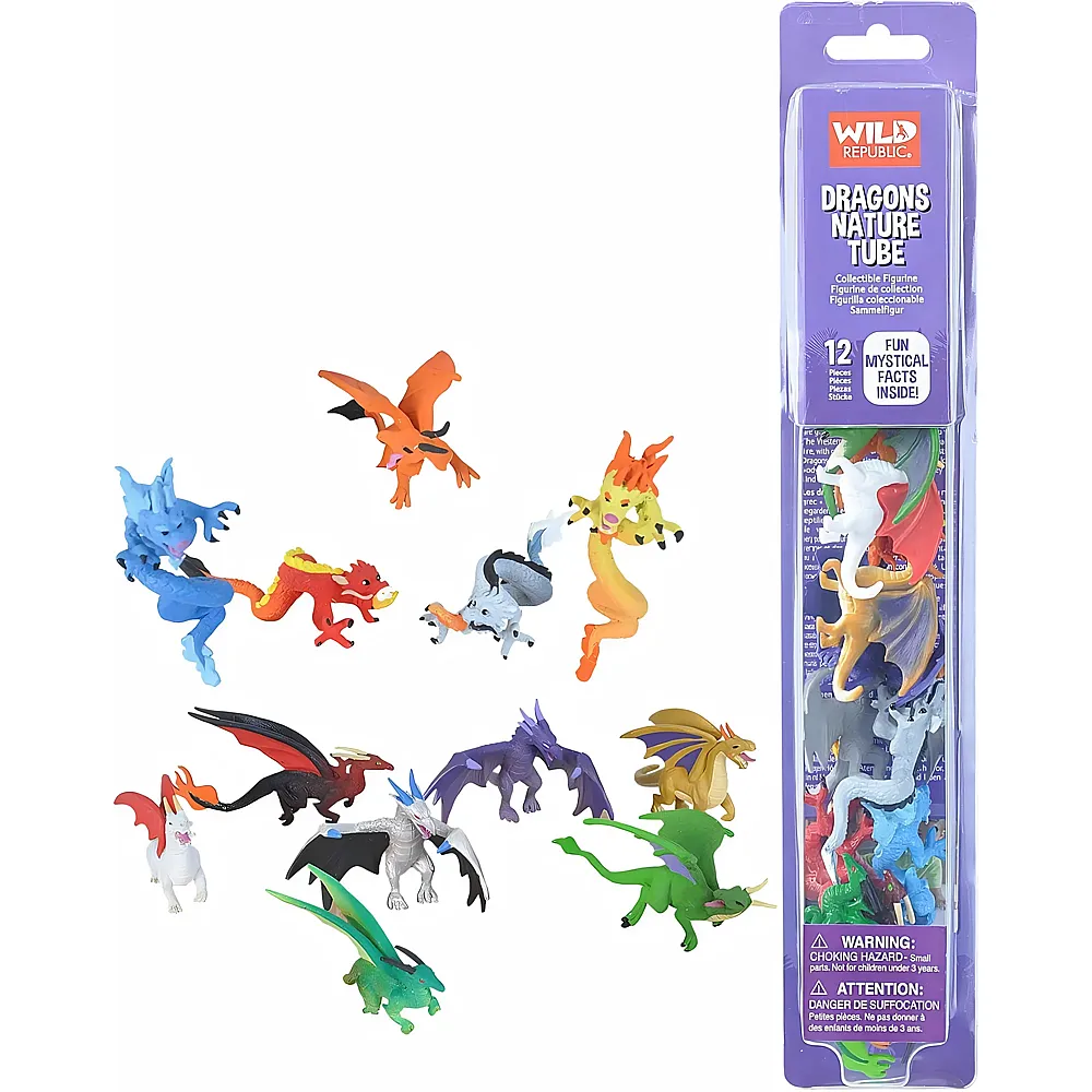 Wild Republic 19343  Figuren-Spielset, Mehrfarbig, Drachen, Gemischt - Suche