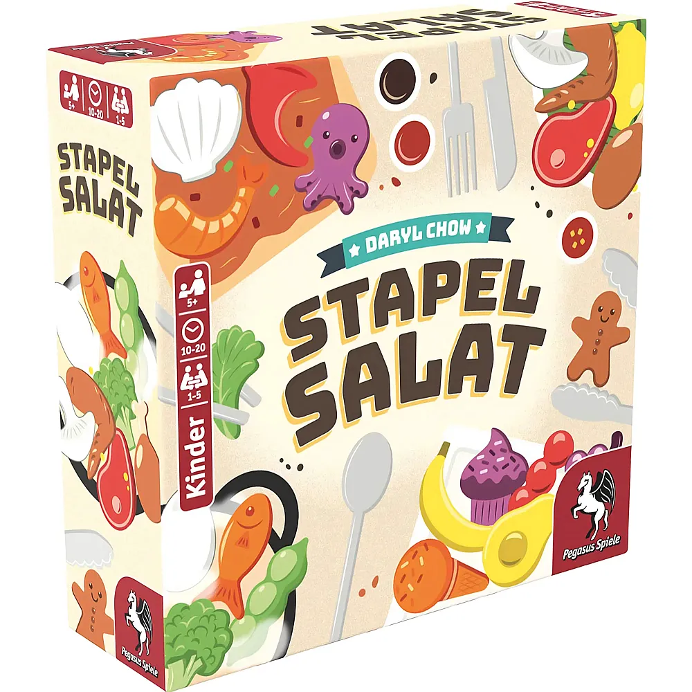 Pegasus Spiele Stapelsalat - staple deine Lieblingsspeisen