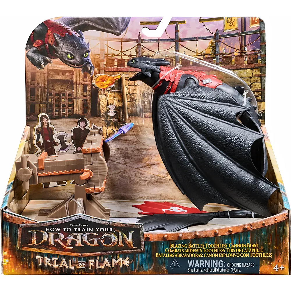 Spin Master Dragons Battle Set Ohnezahn